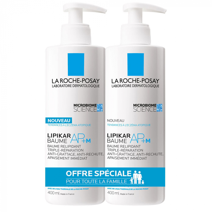 라로슈포제 리피카밤 AP+M 바디크림 2X400ML 사진1