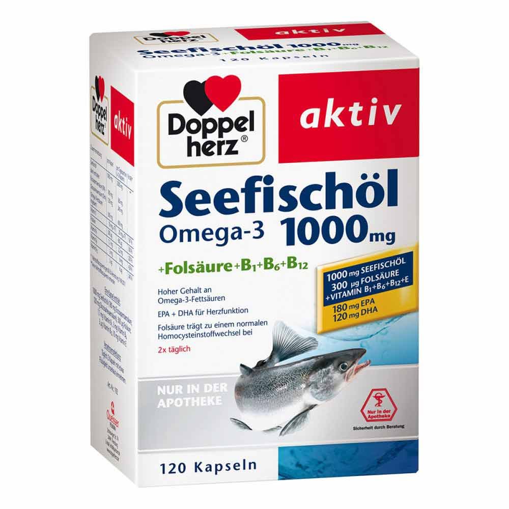 도펠헤르츠 씨피쉬오일 오메가3 1000mg 120캡슐 사진1