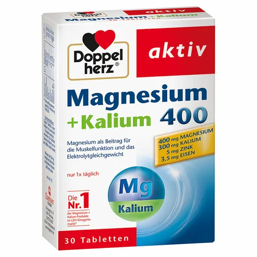 도펠헤르츠 마그네슘 400 + 칼륨 30정제 사진1